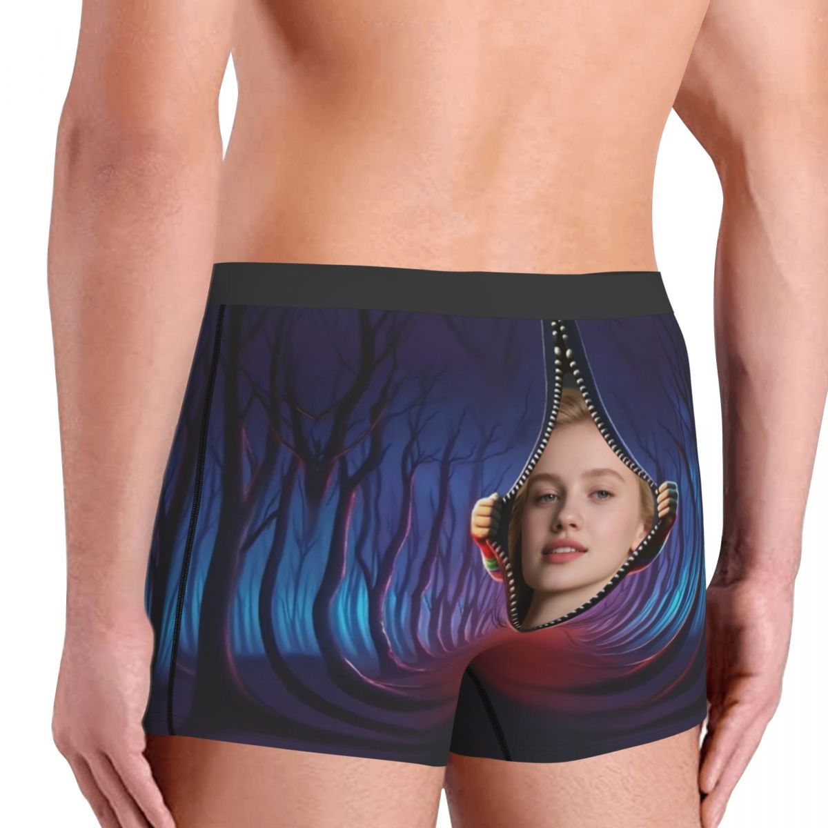 사용자 정의 얼굴 사진 복서 반바지 남자 남편 발렌타인 - Boxer Shorts Modal 리뷰 및 가격