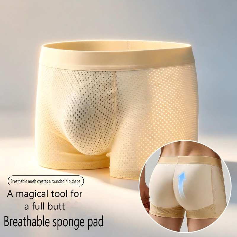 남성용 패드형 복서 속옷, 섹시한 힙업 효과, 통기성  - Boxer Shorts Modal 리뷰 및 가격