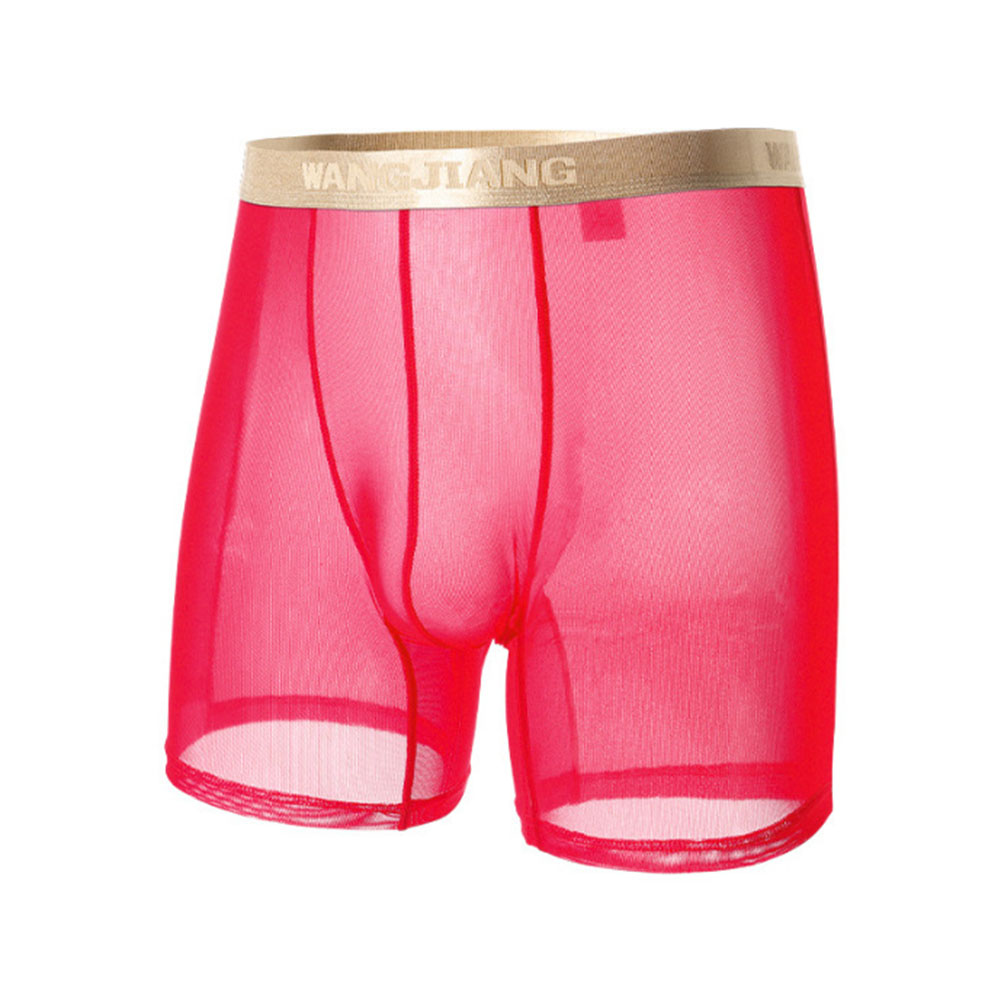 남성용 메쉬 시스루 얇은 심리스 팬티 아이스 실크 투명 - Boxer Shorts Modal 리뷰 및 가격