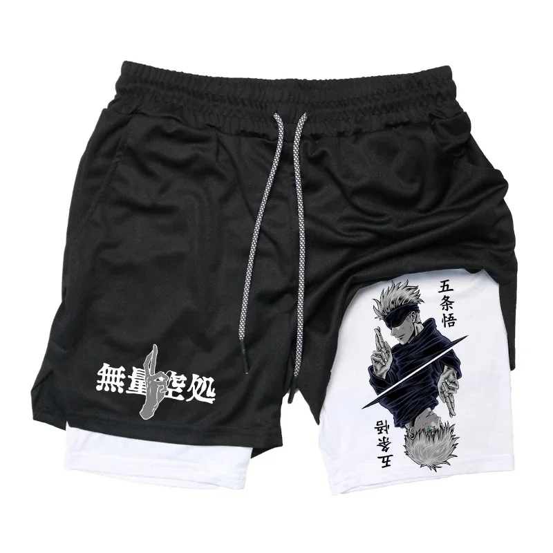 남성용 Anime Jujutsu Kaisen 압축 반바 - Compression Shorts Athletes 리뷰 및 가격